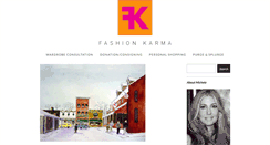 Desktop Screenshot of fashion-karma.com